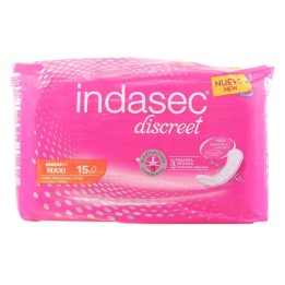 Indasec Compresses Incontinence Maxi 15 Units - unisex - Teknashop Ltd