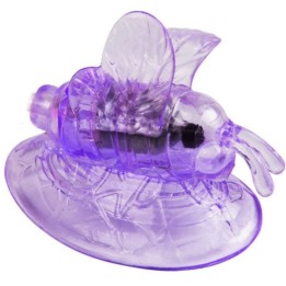 BAILE - LILAC CLITORIS STIMULATION VIBRATING BUTTERFLY - D-211780 - Teknashop Ltd