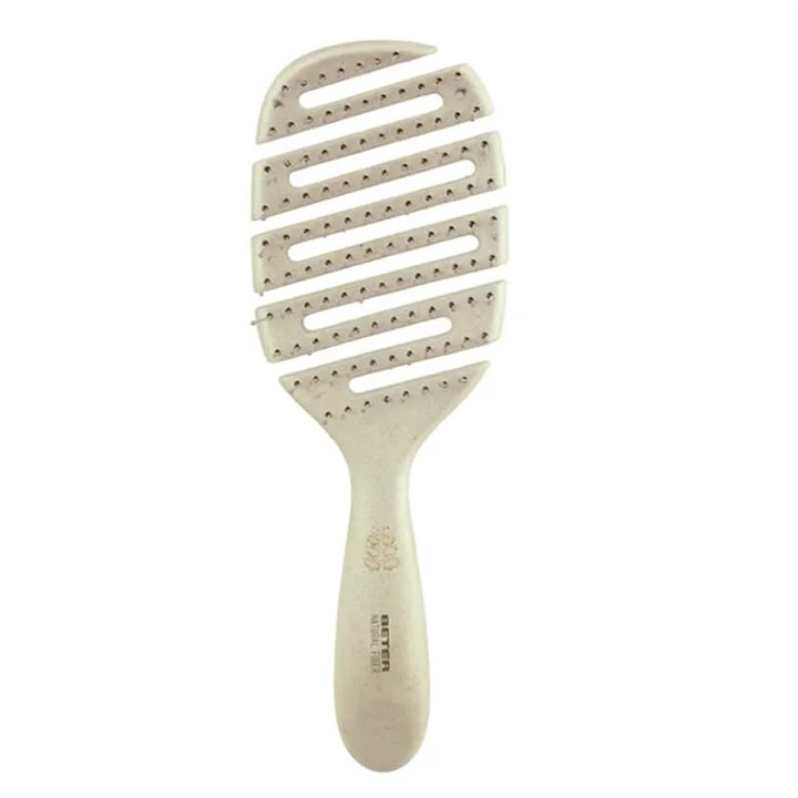 Beter Detangling Natural Fiber Flexible Vent Brush Beige - unisex - Teknashop Ltd