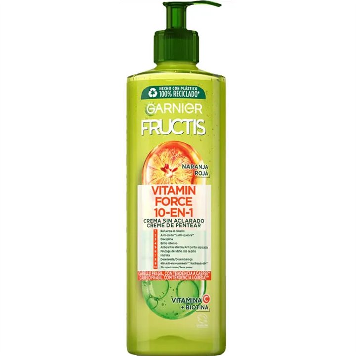 Garnier Fructis Vitamin Force No Rinse Cream 400ml - unisex - Teknashop Ltd