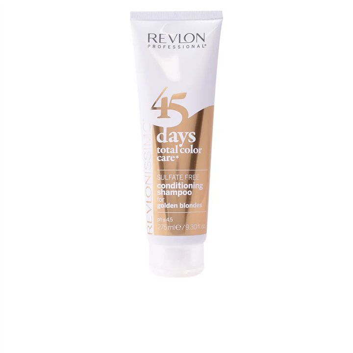 Revlon Revlonissimo 45 Days Conditioning Shampoo Golden Blondes 275ml - unisex - Teknashop Ltd