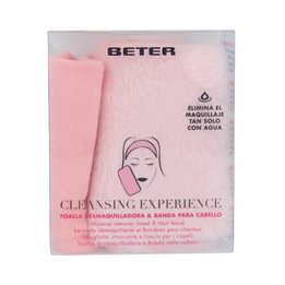 Beter Cleansing Experience Makeup Remover Towel & Hair Band - unisex - Teknashop Ltd