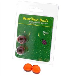 Set 2 Brazilian Balls Explosion Strawberry Aroma - 8412345047268 - Teknashop Ltd