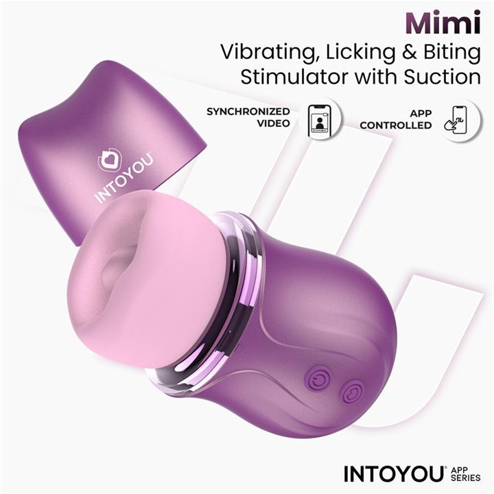 Suvi Stimulator with Licking, Biting, Suction and Vibration USB-C with APP - IN-443 - Teknashop Ltd