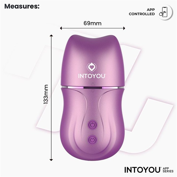 Suvi Stimulator with Licking, Biting, Suction and Vibration USB-C with APP - IN-443 - Teknashop Ltd
