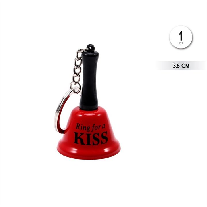 Mini Bell keychain Ring for a Kiss - 8412345053894 - Teknashop Ltd