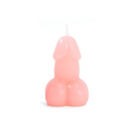 Penis-shaped candle Pink - 8412345053955 - Teknashop Ltd