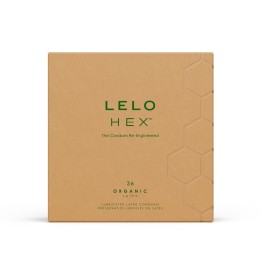 HEX Condoms Organic 36 units - L-885C - Teknashop Ltd