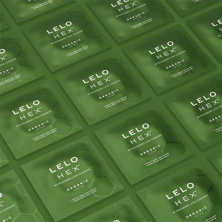 HEX Condoms Organic 36 units - L-885C - Teknashop Ltd