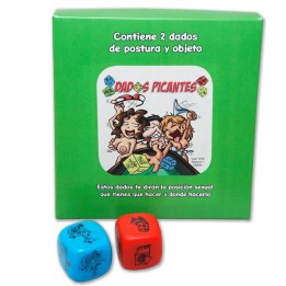 Set 2 Fluorescent Dice Posture and Object - 8412345013591 - Teknashop Ltd