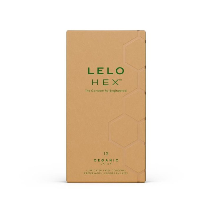 HEX Condoms Organic 12 units - L-885B - Teknashop Ltd