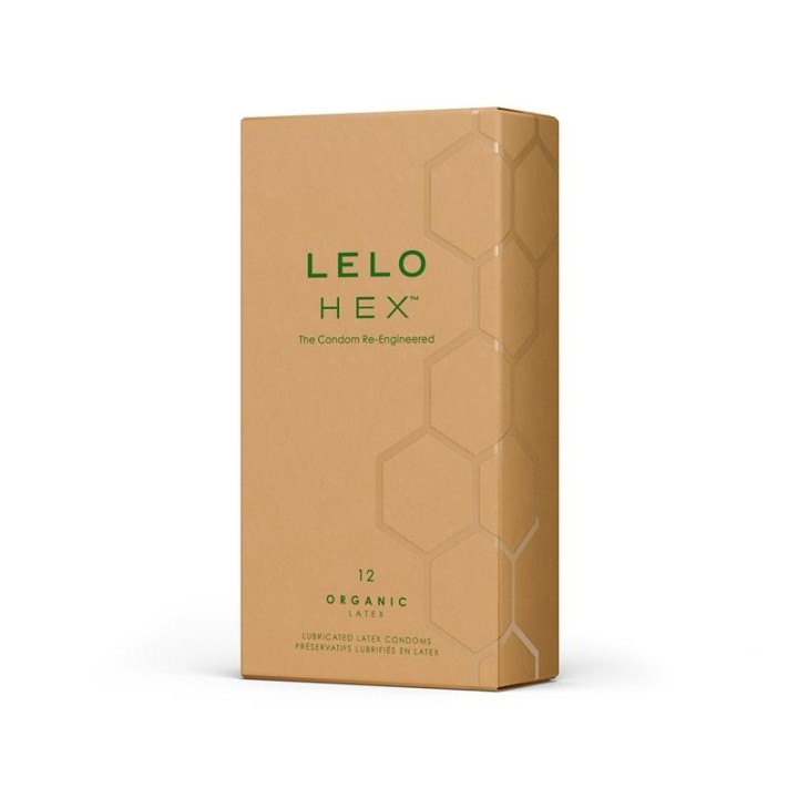 HEX Condoms Organic 12 units - L-885B - Teknashop Ltd