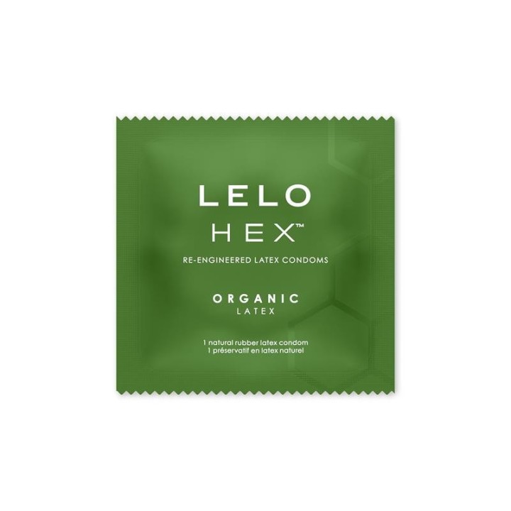 HEX Condoms Organic 12 units - L-885B - Teknashop Ltd