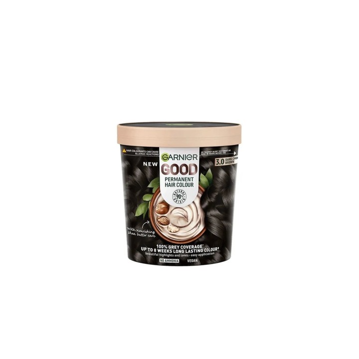Garnier Good Coloración Permanente 3,0 Castaño Oscuro 1 U - unisex - Teknashop Ltd