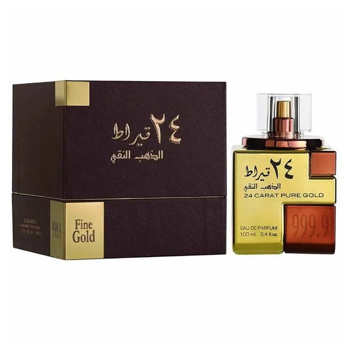 LATTAFA 24 CARAT PURE GOLD EAU DE PARFUM SPRAY 100ML - unisex - Teknashop Ltd