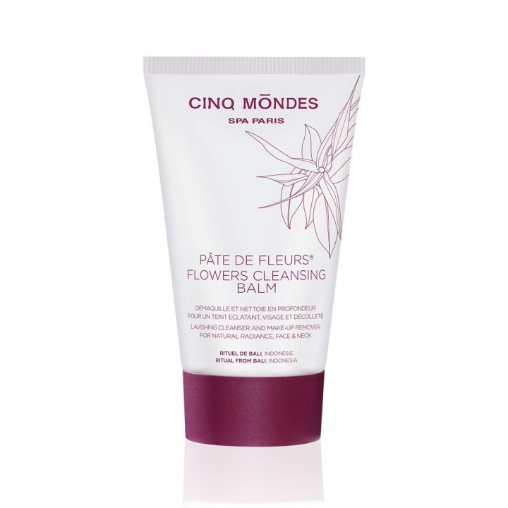 Cinq Mondes, Flowers, Makeup Removing, Cleansing Balm, For Face, 200 g - Teknashop Ltd