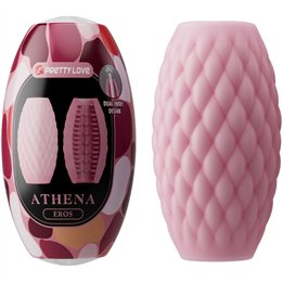 PRETTY LOVE - ATHENA EROS SILICONE MALE MASTURBATOR PINK - D-242706 - Teknashop Ltd