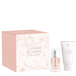 Set Laura Biagiotti: Fiori Bianchi, Eau De Toilette, For Women, 25 ml + Fiori Bianchi, Hydrating, Daily, Body Lotion, 50 ml - Te