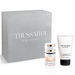 Set Trussardi: Pure Jasmine, Eau De Parfum, For Women, 60 ml + Pure Jasmine, Hydrating, Daily, Body Lotion, 100 ml - Teknashop L