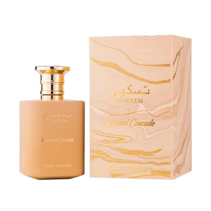 Paris Corner Taskeen Eau De Parfum Caramel Cascade 100ml - unisex - Teknashop Ltd
