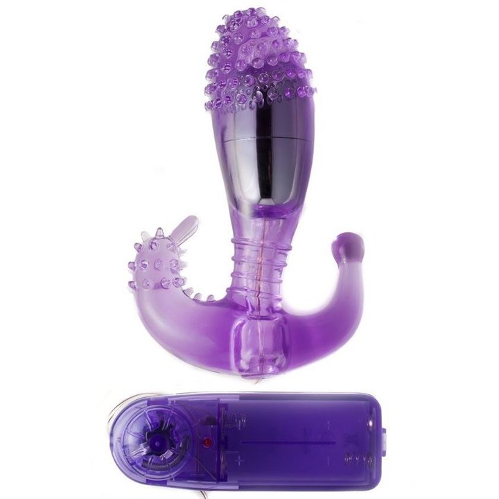 BAILE - LILAC VAGINAL AND ANAL STIMULATOR WITH VIBRATION - D66-149109LL - Teknashop Ltd