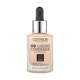 Catrice Hd Liquid Coverage Foundation Lasts Up to 24h 020-Rose Beige 30ml - unisex - Teknashop Ltd
