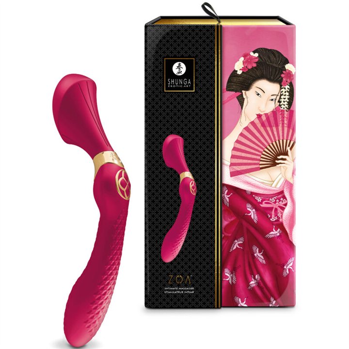 SHUNGA - ZOA INTIMATE MASSAGER FUCHSIA - D-237800 - Teknashop Ltd