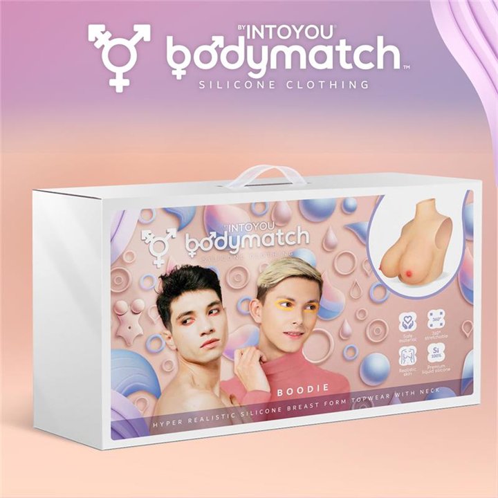 Boodie Realistic Breast Form G Cup Liquid Silicone - BM-658 - Teknashop Ltd