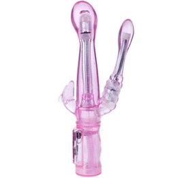 BAILE - FLEXIBLE VIBRATOR WITH ANAL STIMULATOR - D34-194023 - Teknashop Ltd