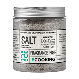 Ecooking, Ecooking, Vegan, Cleanse & Scrub, Bath Salt, 200 g - Teknashop Ltd