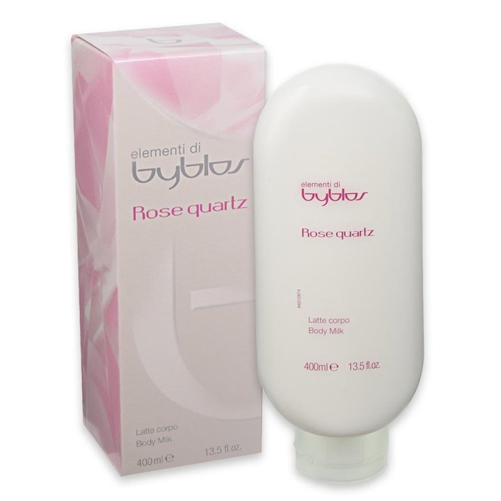 Byblos, Rose Quartz, Moisturizing, Body Milk, Daily, 400 ml - Teknashop Ltd