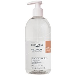 Byphasse, Back To Basics, Shower Gel, Skin, All Skin Types, 750 ml *Tester - Teknashop Ltd