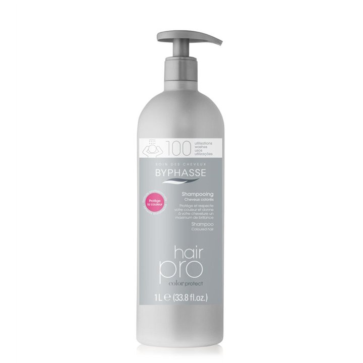Byphasse, Pro Color, Hair Shampoo, For Colour Protection, 1000 ml *Tester - Teknashop Ltd