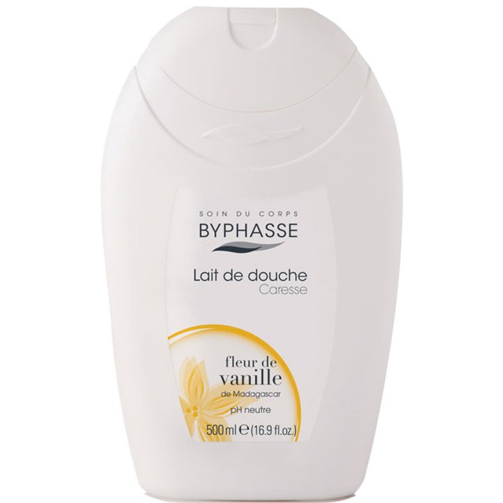 Byphasse, Vanilla Flower, Softening, Shower Cream, 500 ml *Tester - Teknashop Ltd