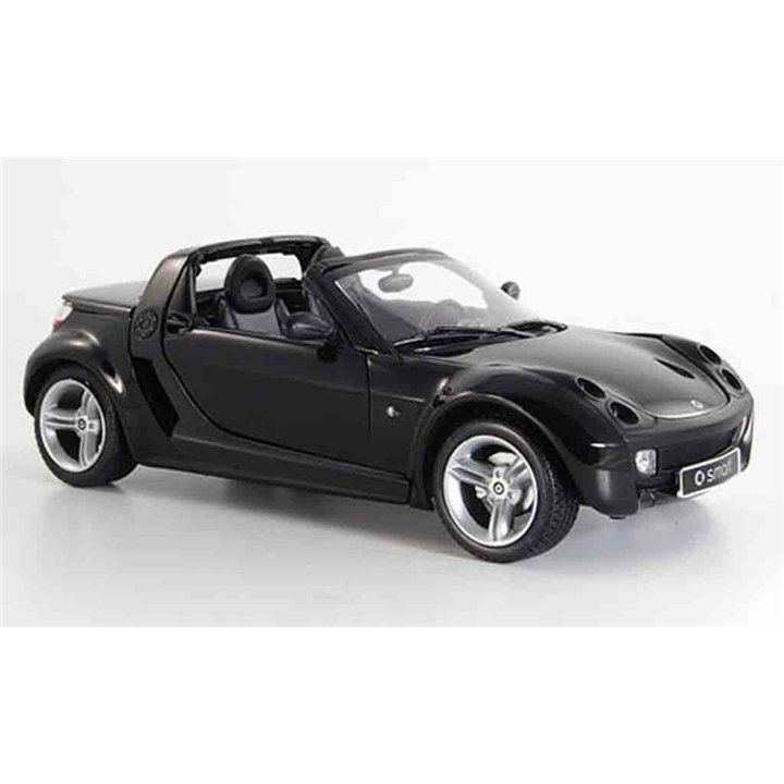Maisto, Fresh Metal, Smart Roadster, Toy Car, 11429, Black, 1:64, 3+ - Teknashop Ltd