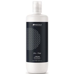 Indola, Cream Developer, Hair Oxidant Cream, 2%, 7, 1000 ml - Teknashop Ltd