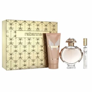 Paco Rabanne Olympea Eau De Parfum Spray 80ml Set 3 Pieces - woman - Teknashop Ltd