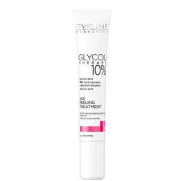 Eveline Cosmetics, Glycol Theraphy, Glycolic Acid, Cleansing & Exfoliation, Peeling Gel, 20 ml *Tester - Teknashop Ltd