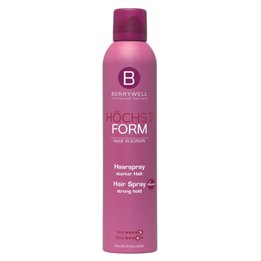 Berrywell, Hochst Form, Hair Spray, Strong Hold, Strong Hold, 500 ml *Tester - Teknashop Ltd