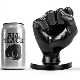 ALL BLACK - FIST ANAL 14 CM - D-221854 - Teknashop Ltd