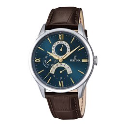 Festina Retro F16823/A Men's Watch Multifunctional - F16823/A - Teknashop Ltd