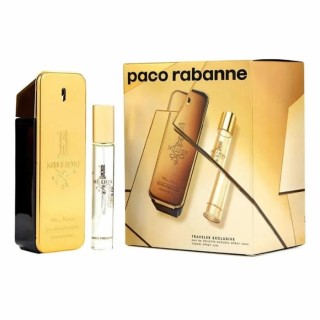 Paco Rabanne One Million Eau De Toilette Spray 100ml Set 2 Pieces - man - Teknashop Ltd