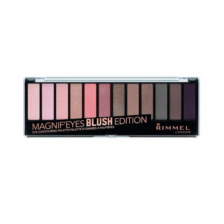 Rimmel Magnif'eyes Eye Contouring Palette Blush Edition 002 - unisex - Teknashop Ltd