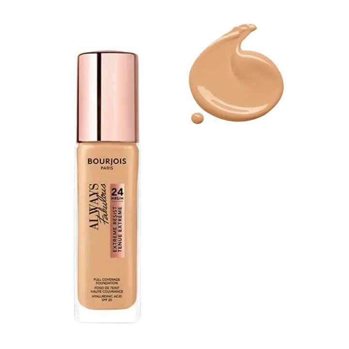 Bourjois Always Fabulous Foundation 24H Spf20 125 Ivory  30ml - unisex - Teknashop Ltd