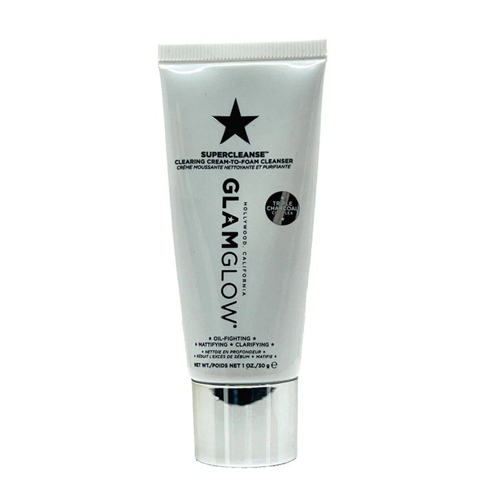 GlamGlow, Supercleanse, Smooth, Cleansing Foaming Cream, 150 ml *Tester - Teknashop Ltd
