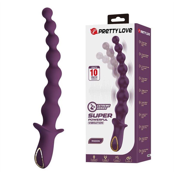 PRETTY LOVE - MADISON RECHARGEABLE ANAL VIBRATOR 10 FUNCTIONS - D-246122 - Teknashop Ltd