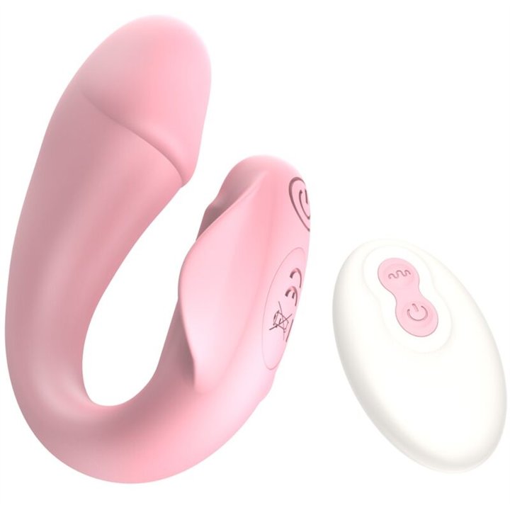 ARMONY - FRESHFUN CICI STAP-ON VIBRATOR REMOTE CONTROL AND APP 10 VIBRATIONS PINK - D-241132 - Teknashop Ltd