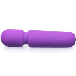 ARMONY - YOUR MAGIC MASSAGER & VIBRATOR RECHARGEABLE 10 VIBRATIONS WAND DOTS PURPLE - D-241120 - Teknashop Ltd