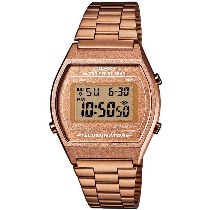CASIO VINTAGE Mod. ILLUMINATOR - COPPER GLITTER - WW.B640WC-5AEF - Teknashop Ltd