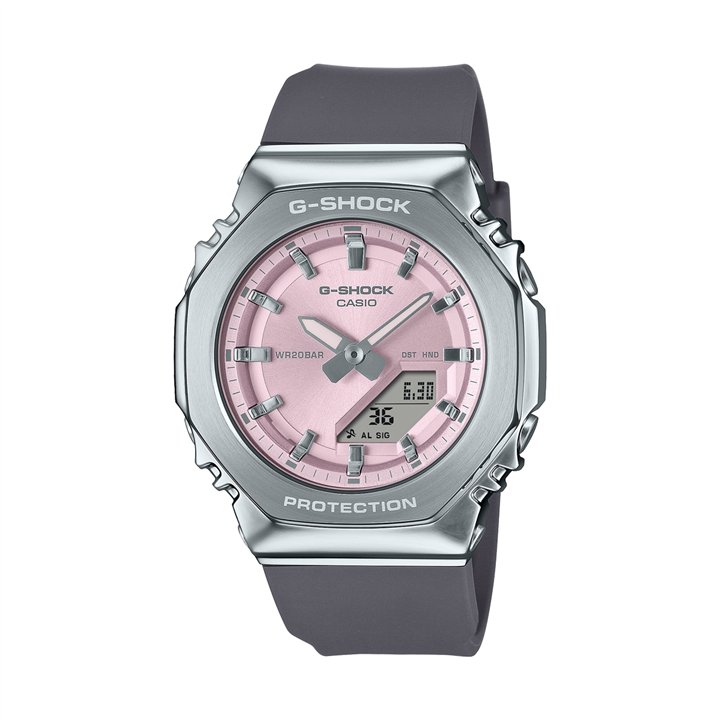 CASIO G-SHOCK Mod. MINI OAK G-STEEL PINK - WW.GM-S2110-4AER - Teknashop Ltd